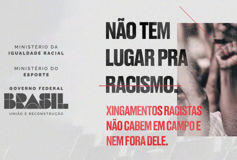 Governo Federal lança iniciativa para combate ao racismo no esporte Governo Federal lança iniciativa para combate ao racismo no esporte